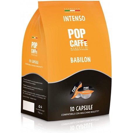 Capsule compatibili Bialetti* Pop Caffè - Intenso 96pz
