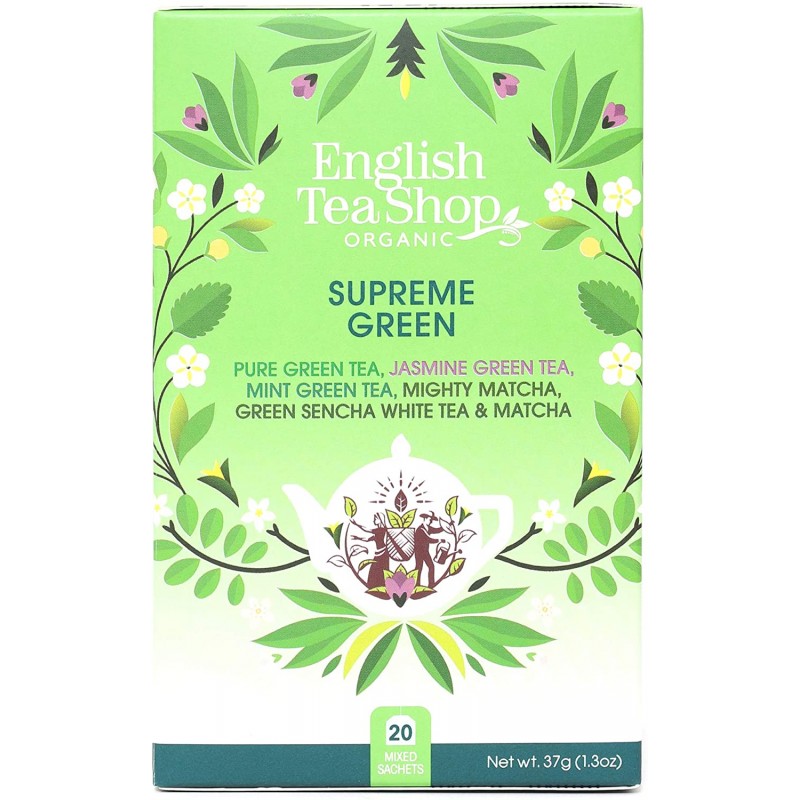 English Tea Shop - Supreme Green - 20 Bustine Assortite
