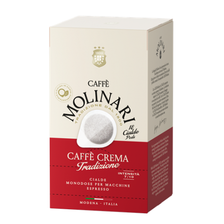 Caffè Crema Tradizione Cialde in Carta 44 mm Monodose - pz. 18