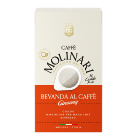 Caffè Espresso Con Estratto Di Ginseng - Cialde in Carta 44mm Monodose pz.18